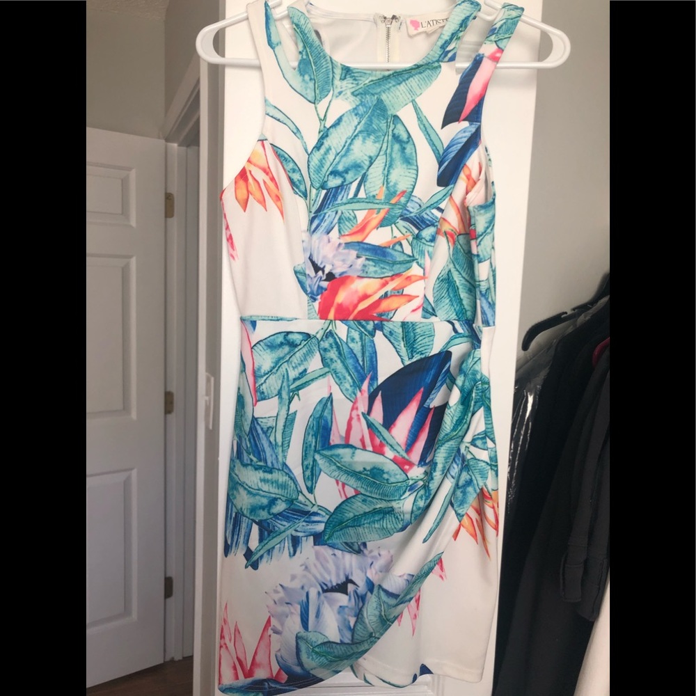 Luau mini dress